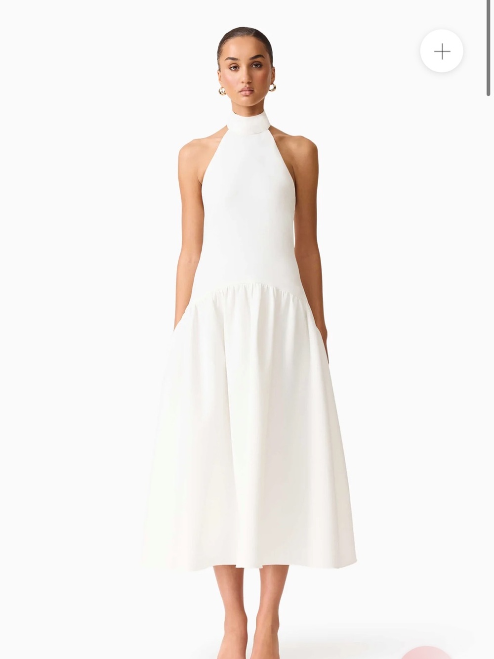 Elliatt Nolana Halter Midi Dress